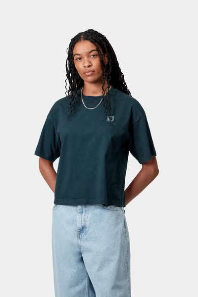 Carhartt - Nelson SS Tee- Deep Lagoon