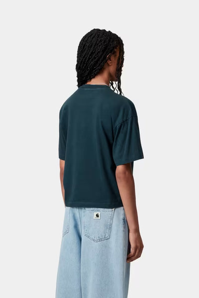 Carhartt - Nelson SS Tee- Deep Lagoon