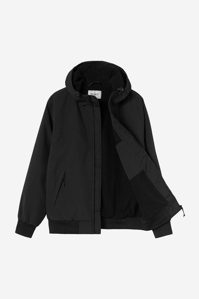 Carhartt WIP Hooded Sail Jacket - Black/White