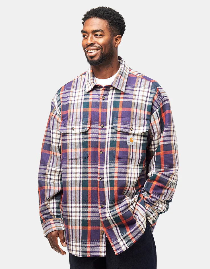 Carhartt WIP Tambyln L/S Shirt - Tamblyn Check/Lakers