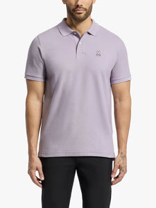 Psycho Bunny Classic Pique Polo - Lavender Grey