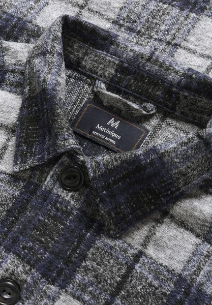 Matinique Mapelton Heritage Shirt - Dark Navy
