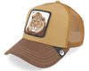 Goorin Bros. The King Lion Whiskey Trucker Cap - Camel Brown