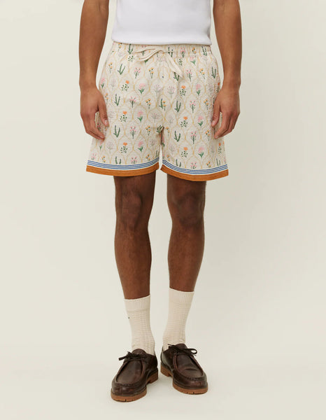 Les Deux Stan Flowers Swim Shorts - Ivory