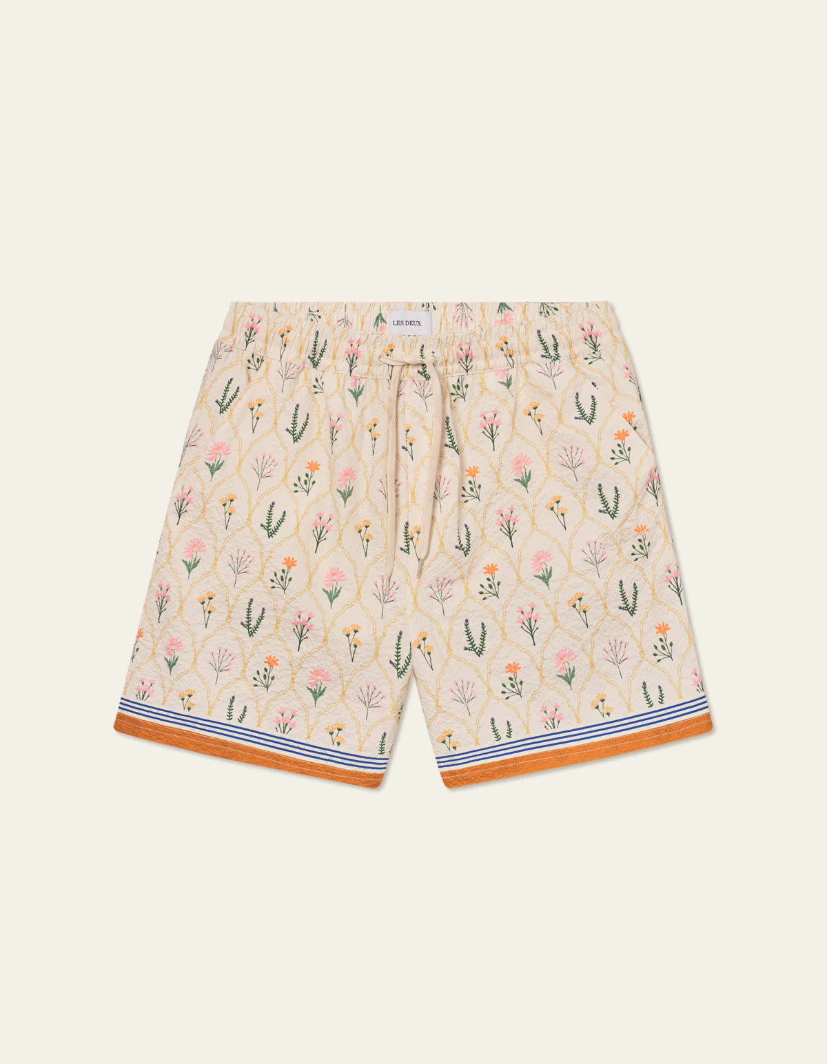 Les Deux Stan Flowers Swim Shorts - Ivory