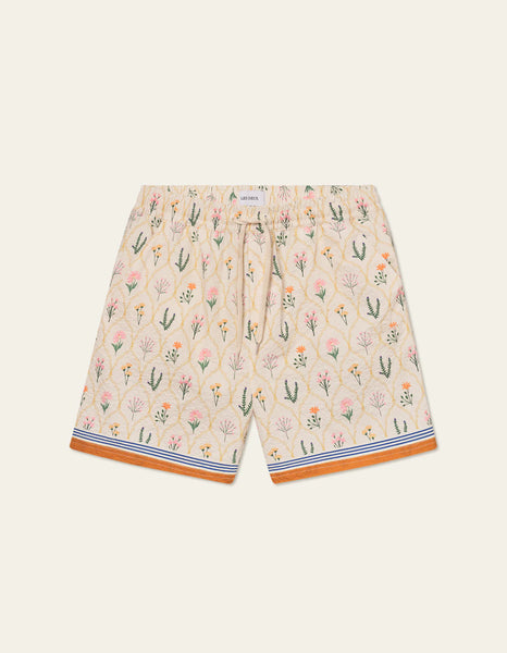 Les Deux Stan Flowers Swim Shorts - Ivory