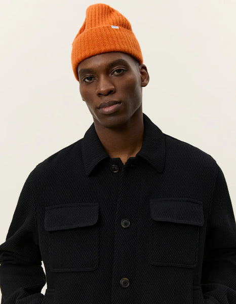 Les Deux Nash Twill Wool Blend Jacket - Black
