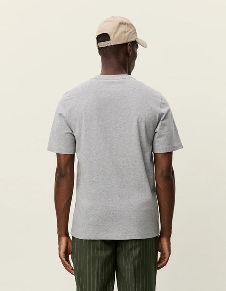 Les Deux Ben Basketball Tee - Light Grey