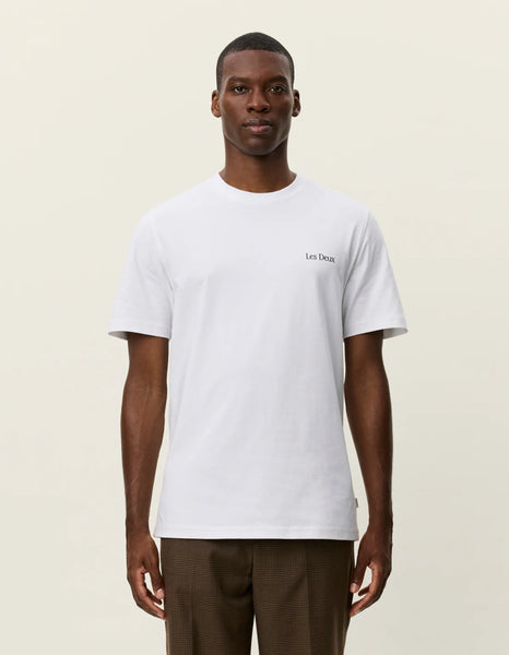 Les Deux Brady Flowermarket Tee - White