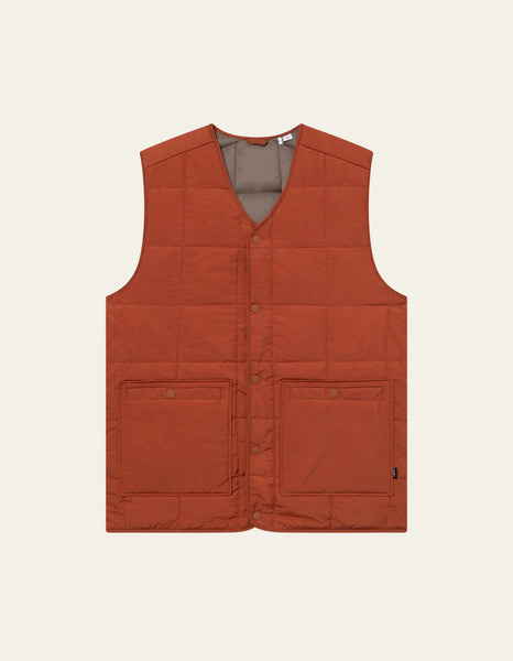 Les Deux Matt Vest - Clay Orange