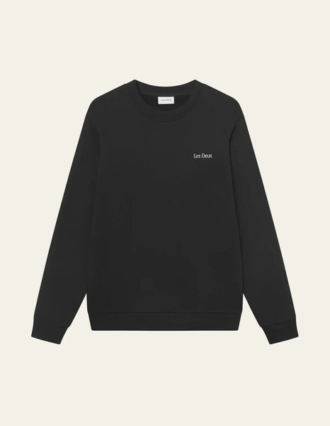 Les Deux Brady Flowermarket Sweat - Black