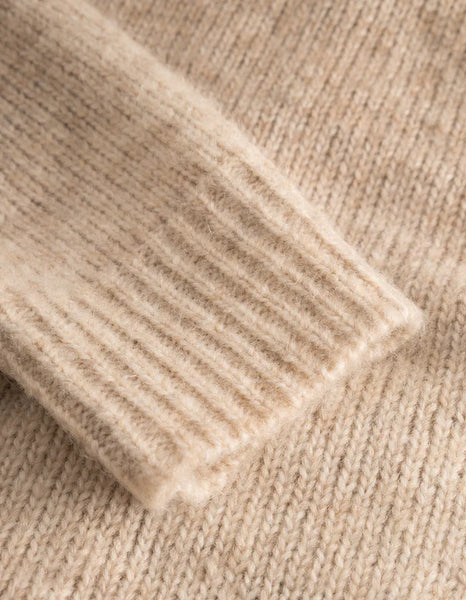 Les Deux Gannon Gradient Zip Cardigan - Prarie Sand