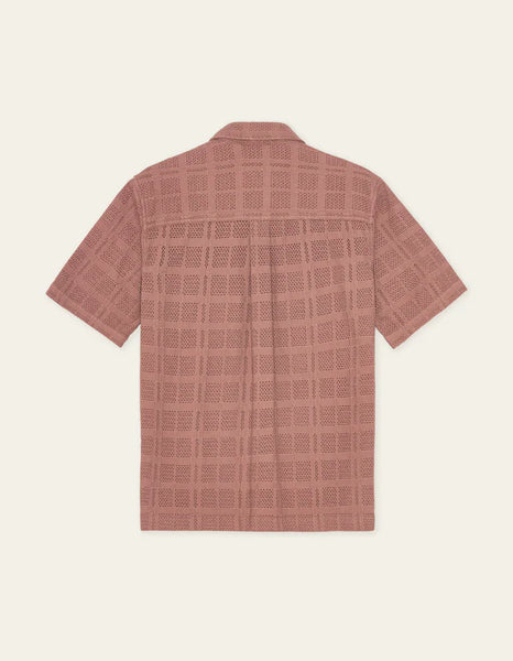 Les Deux Charlie S/S Shirt - Cognac Red