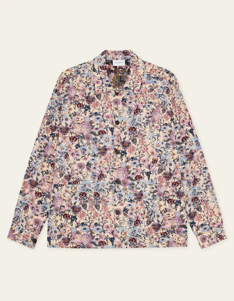 Les Deux Hugh Jacquard Overshirt - Ivory