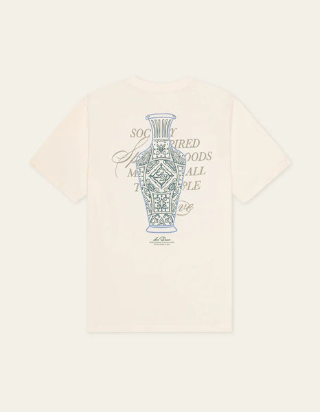 Les Deux Ben Faience Tee - Eggnog White