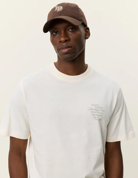 Les Deux Ben Faience Tee - Eggnog White