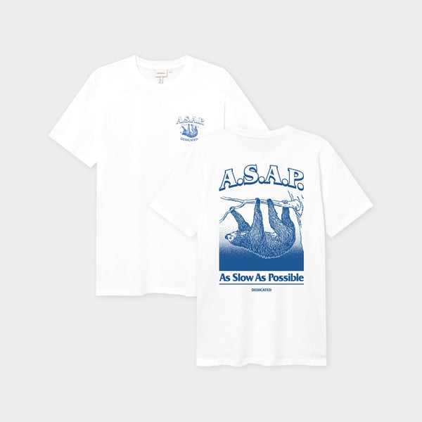 Dedicated ASAP Stockholm Tee - White