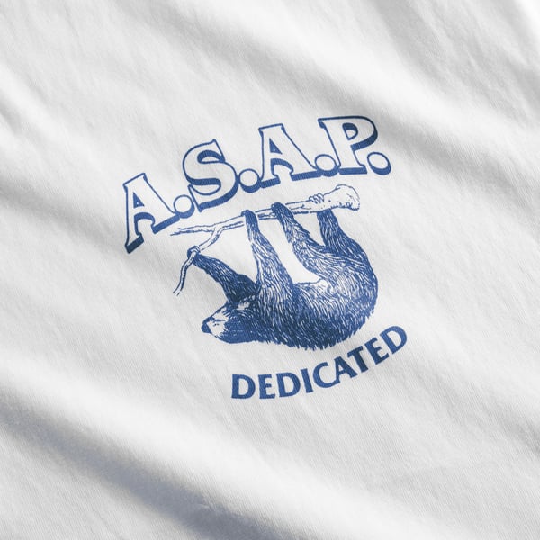 Dedicated ASAP Stockholm Tee - White