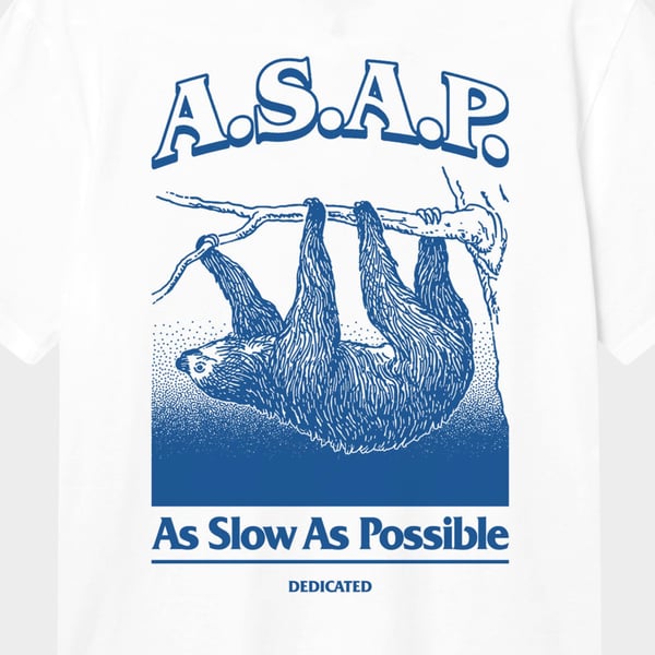 Dedicated ASAP Stockholm Tee - White