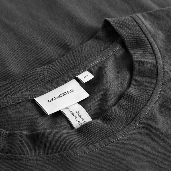 Dediated Stockholm Retro Bike Tee - Charcoal