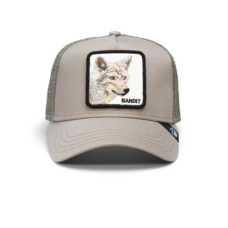 Goorin Bros. The Bandit Coyote Trucker Cap - Light Grey