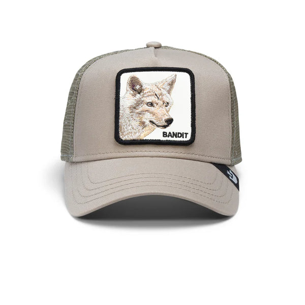 Goorin Bros. The Bandit Coyote Trucker Cap - Light Grey
