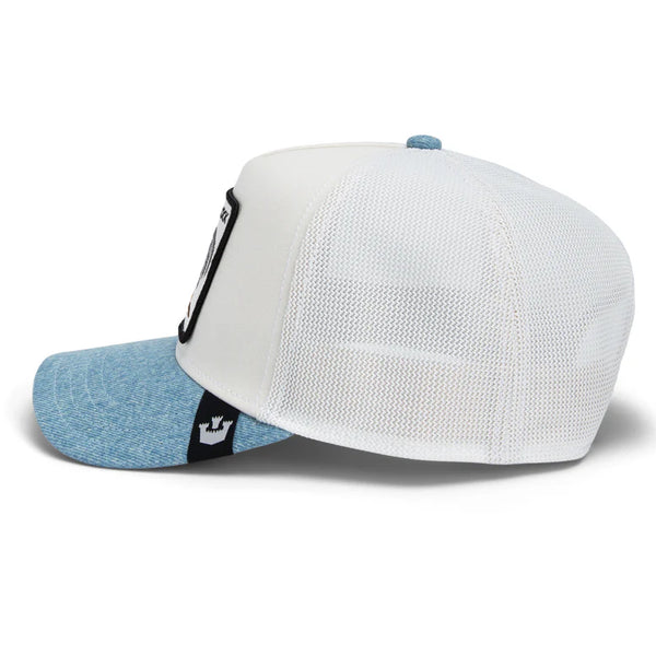 Goorin Bros. Rooster Fan Institutional ball Club Trucker cap - White