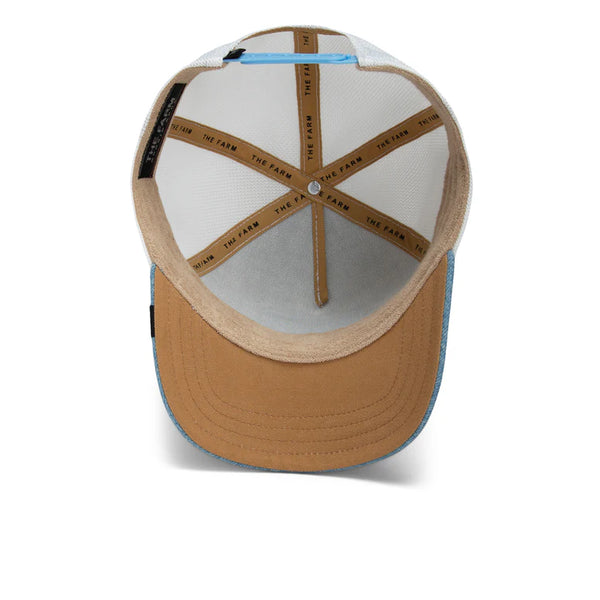Goorin Bros. Rooster Fan Institutional ball Club Trucker cap - White