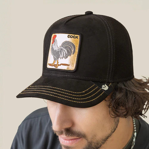 Goorin Bros. Golden Cock Trucker Cap - Black