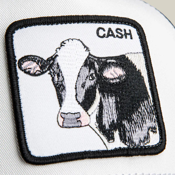 Goorin Bros. Cash Cow Trucker Cap - Dust/Off White/Black