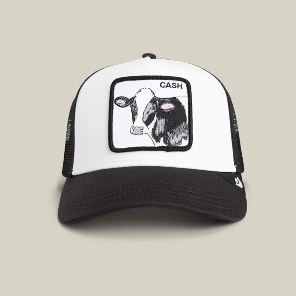 Goorin Bros. Cash Cow Trucker Cap - Dust/Off White/Black