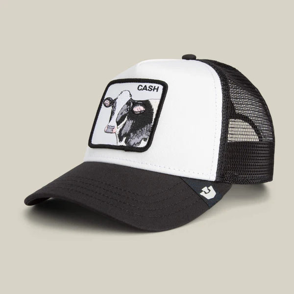 Goorin Bros. Cash Cow Trucker Cap - Dust/Off White/Black