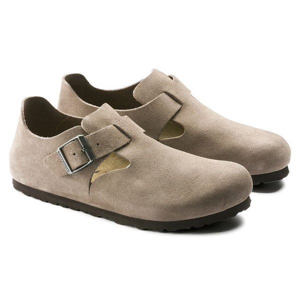 Birkenstock  London Suede Leather - Taupe