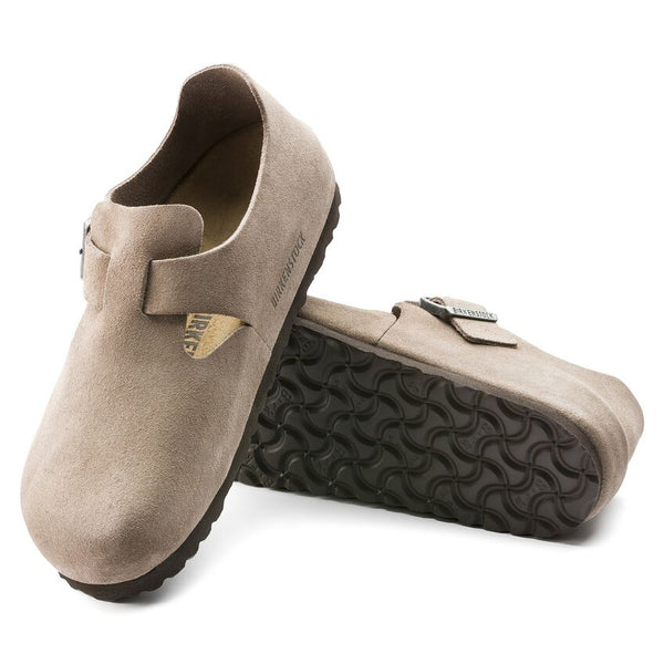 Birkenstock  London Suede Leather - Taupe