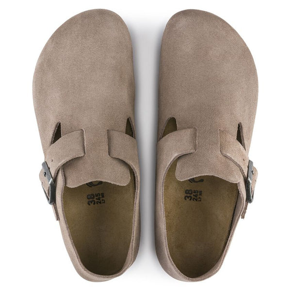 Birkenstock  London Suede Leather - Taupe