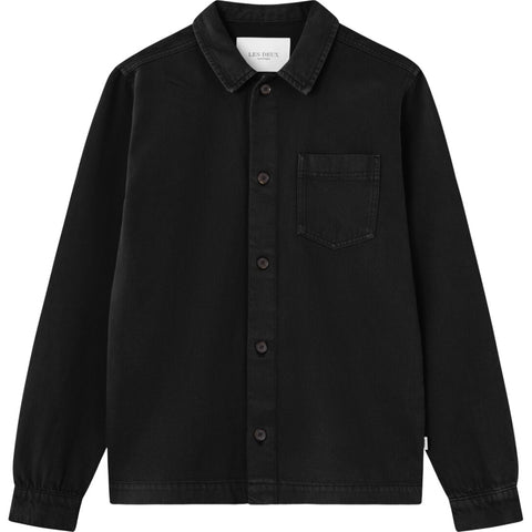 Les Deux Layton Hybrid Shirt - Black