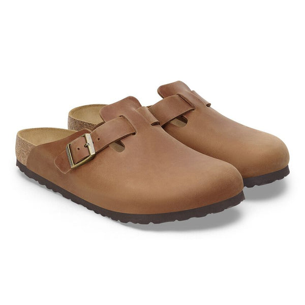 Birkenstock - Boston Oiled Leather - Cognac