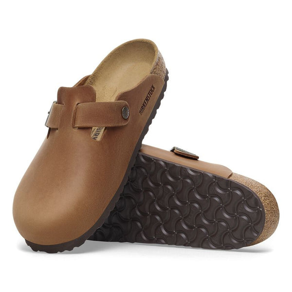 Birkenstock - Boston Oiled Leather - Cognac