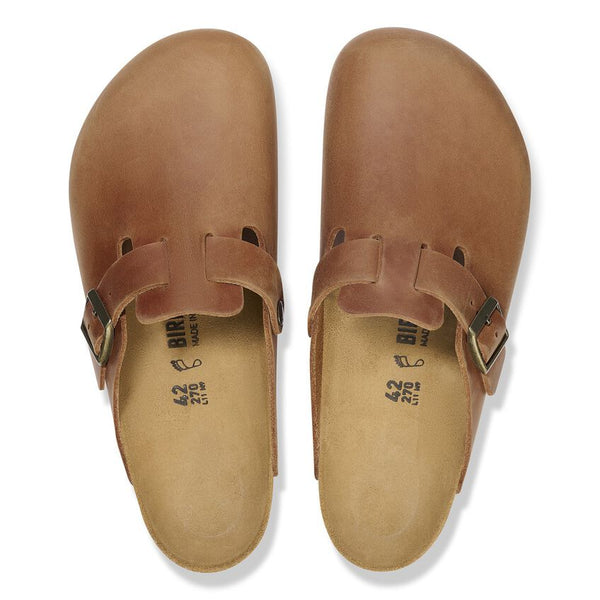 Birkenstock - Boston Oiled Leather - Cognac