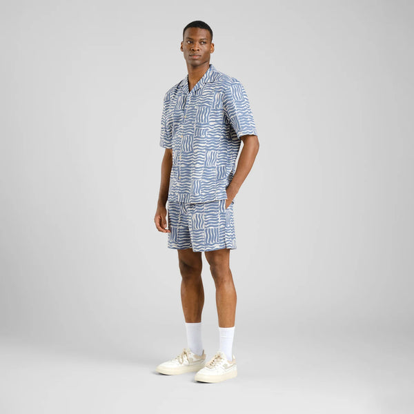 Dedicated Essingen Wave Tiles Shorts - Blue