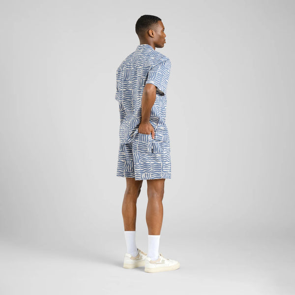 Dedicated Essingen Wave Tiles Shorts - Blue