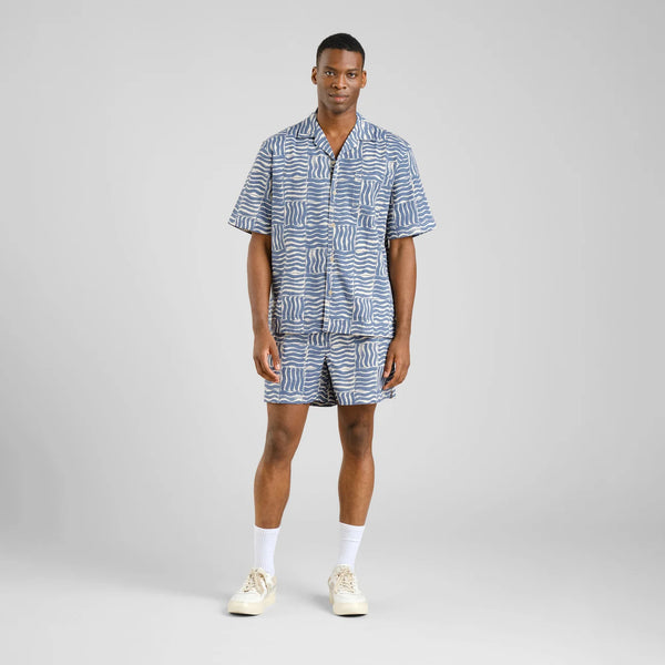 Dedicated Essingen Wave Tiles Shorts - Blue