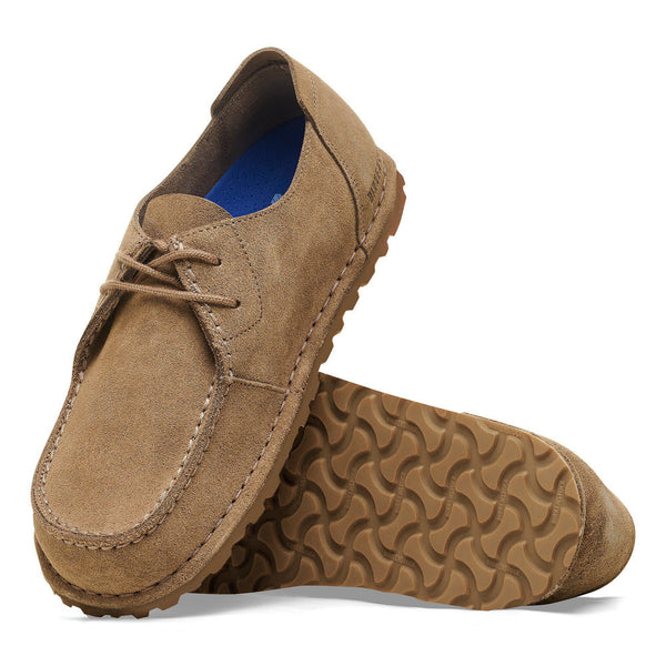 Birkenstock Mens Utti Lace Shoe - Grey Taupe