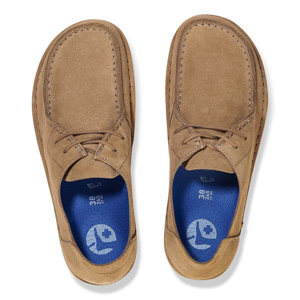 Birkenstock Mens Utti Lace Shoe - Grey Taupe