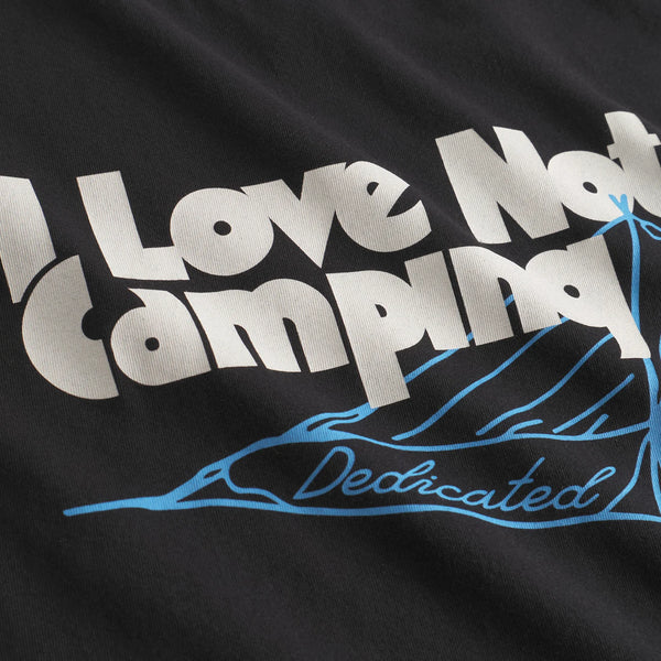 Dedicated Stockholm Love Not Camping Tee - Black