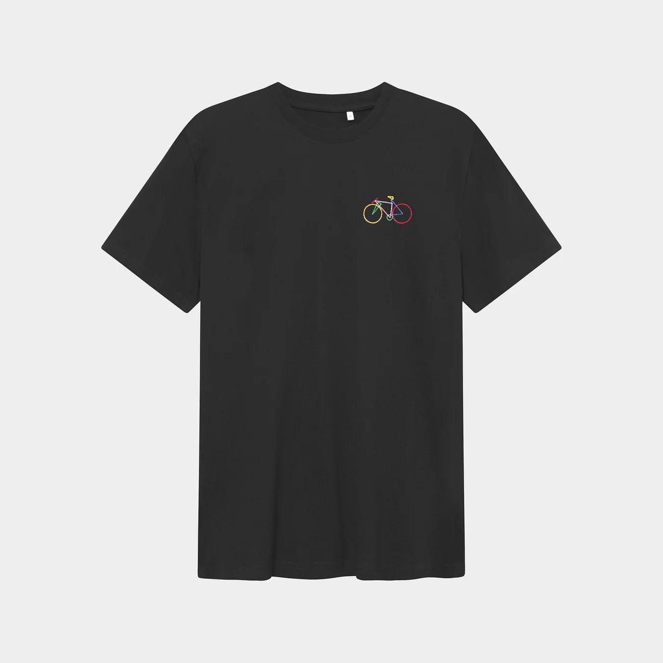 Dedicated Stockholm Small Paper Cut Bike Tee - Black