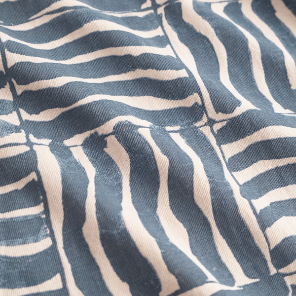 Dedicated Stockholm Wave Tiles Tee - Blue