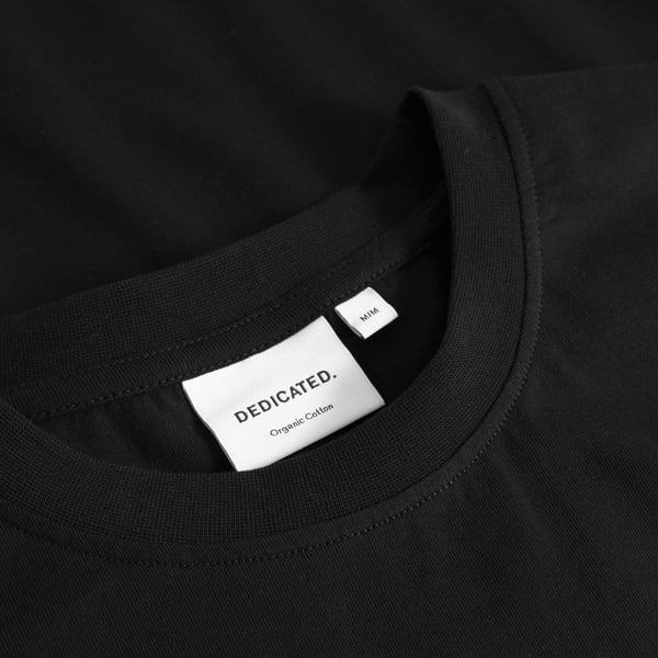 Dedicated Nun Given Stockholm Tee - Black