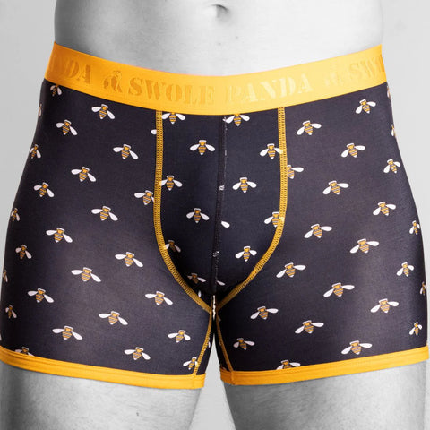 Swole Panda Bamboo Bumblebee Boxers