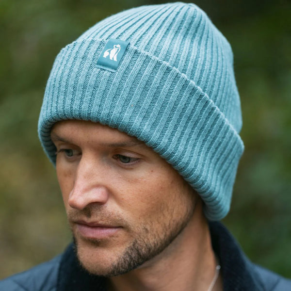 Swole Panda Beanie - Turquoise